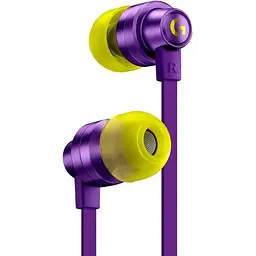Навушники для геймерів Logitech G333 Gaming Earphones фіолетові (981-000936) - мініатюра 4