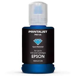 Чорнило PRINTALIST для Epson 140г Cyan водорозчинне (PL-INK-EPSON-C)