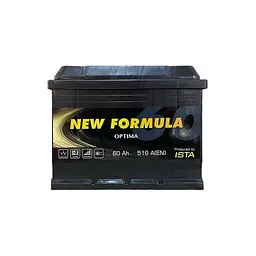 Акумулятор автомобільний NEW FORMULA Optima 60Ah (+/-) (510EN) (5601103252)