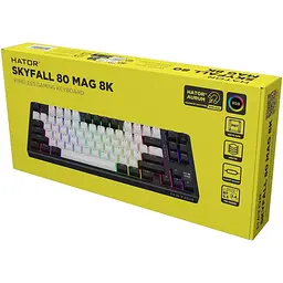Клавіатура Hator Skyfall MAG Ultima 8K White/Black (HTK3880UA) [151655] - мініатюра 7