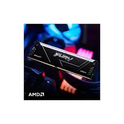 Модуль пам'яті для комп'ютера DDR4 16GB (2x8GB) 3200 MHz Beast Black Kingston Fury (ex.HyperX) (KF432C16BB2AK2/16WP) - мініатюра 10