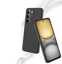 Силіконовий чохол BeCover для Realme C75 Black (713017) - мініатюра 4