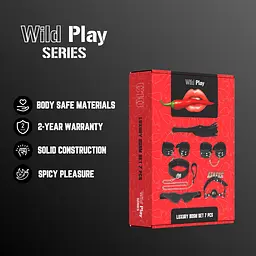 Набір БДСМ - Erospace Wild Play Luxury BDSM Set 7 pcs C10 - мініатюра 4