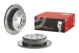 Диск гальмівний невентильований Chevrolet Nubira, Lacetti 97-25р Brembo (08.A872.11)