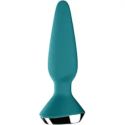 Анальна смарт-вібропробка Satisfyer Plug-ilicious 1 Petrol