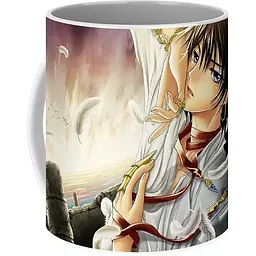 Кухоль GeekLand Код Гіас Code Geass Лелуш арт 330 мл білий - мініатюра 3