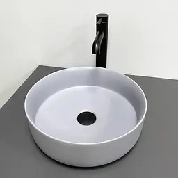 Умивальник VBI Prato light grey matt накладний VBI-011413, Сірий