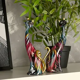 Декоративна статуетка MBM My Home Кішка (DH-ST-21 S COLOR) - мініатюра 4