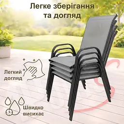 Крісло садове 4Points Udine - мініатюра 4