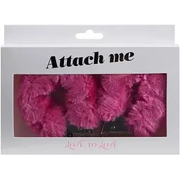 Наручники з плюшевою обробкою Love To Love Attach Me Pink - мініатюра 2