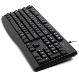 Клавіатура AOC KB120B USB UA Black (KB120B/97) - мініатюра 4
