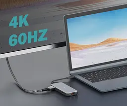 Digitus Док-станція USB-C > HDMI/2xUSB-A/USB-C/SD/MicroSD/RJ54 - мініатюра 7