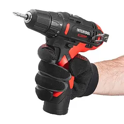 Шуруповерт акумуляторний INTERTOOL WT-0310, 12 В, Li-Ion, 2 швидкості, патрон 0.8–10 мм - мініатюра 7