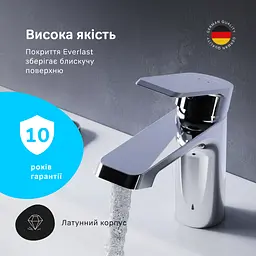 Змішувач для умивальника AM.PM Flash хром F9H02100 - мініатюра 4