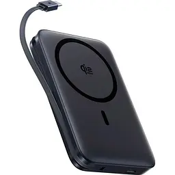 Зовнішній акумулятор Baseus PicoGo AM61 Magnetic 10000mAh 45W Black (E0028V00) [161325] - мініатюра 3