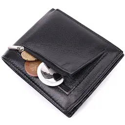 Чоловіче шкіряне портмоне із затискачем ST Leather 22485 чорний - мініатюра 10