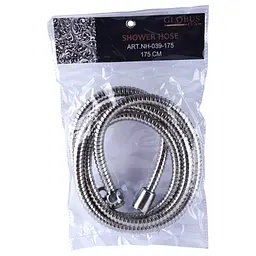 Шланг душовою Globus Lux NH-039-175 Double-Lock, Хром