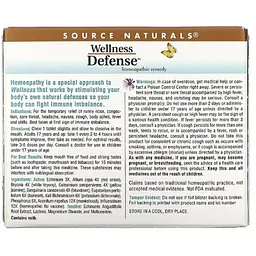 Захист імунітету Source Naturals Wellness Defense 48 таблеток - мініатюра 2