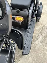 Електроскутер триколісний EVOBIKE Luna TRIO PRO 1200W 60V 20Ah (2026) зі знімним графеновим акумулятором та пасажирським сидінням | Сірий графіт - мініатюра 7