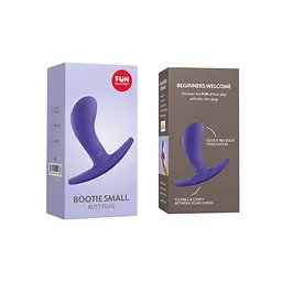 Анальна пробка Fun Factory Bootie Small 7.6 см (фіолетовий) - мініатюра 5