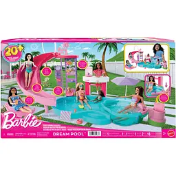 Ігровий набір Barbie Басейн мрії (JFP01) - мініатюра 6