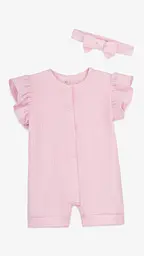 Пісочник+повязка для дівчинки Baby Life 17-22 56 см Рожевий shop (2000999201301)