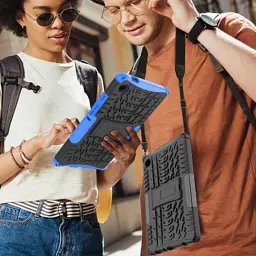 Чохол до планшета BeCover Armor Stand Samsung Galaxy Tab A11 SM-X133/X135 8.7" Blue (713946) - мініатюра 5