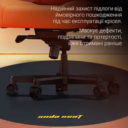 Захисний килимок під крісло Anda Seat Floormat 1м Black (AC-DT-01-B) [168258] - мініатюра 8