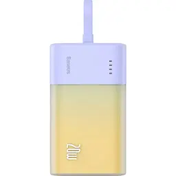 Зовнішній акумулятор Baseus Popsicle Lightning 5200mAh 20W Purple [P10055600512-00] [125023] - мініатюра 3