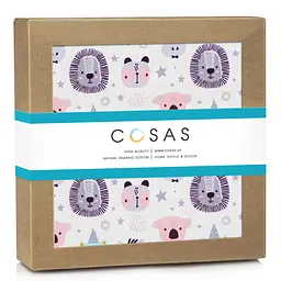 Муслінові пелюшки 75x75 SAFARI ANIMALS COSAS (4822052434154) - мініатюра 2