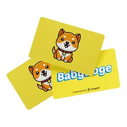 Криптогаманець Tangem 2.0 x BabyDoge набір з 3 карток (TG-BabyDoge)