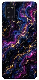 TPU чохол Demsky Purple space marble для Samsung Galaxy A31