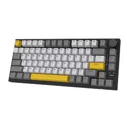 Ігрова механічна бездротова клавіатура AJAZZ AK820 Pro, Gift Switch, RGB, Hot-Swap, Rapid Trigger, Чорний - мініатюра 3