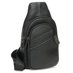 Чоловічий рюкзак шкіряний Keizer K11808-black