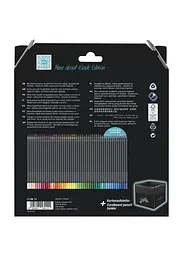 Набір олівців 100 кол. FABER CASTELL тригранні чорні (116411) - мініатюра 3