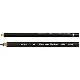 Олівець для рисунку Cretacolor MEGA Неро середній - мініатюра 4