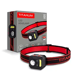 Налобний світлодіодний ліхтарик Titanum TLF-H05 250 Lm 6500 K (TLF-H05) - мініатюра 2