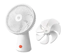 Вентилятор портативний Xiaomi MiJia Desktop Mobile Fan ZMYDFS01DM - мініатюра 2