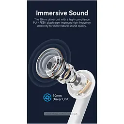 Навушники Vention Elf Earbuds E03 White (NBHW0) - мініатюра 4