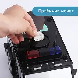 Дитяча Електронна Копілка Сейф Інкасаторська Машина - мініатюра 6
