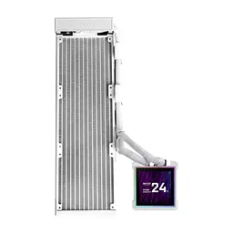 Система рідинного охолодження Lian Li HydroShift II LCD-S 360N FANLESS, White (G89.GHS2LCDS36NW.00) - мініатюра 2