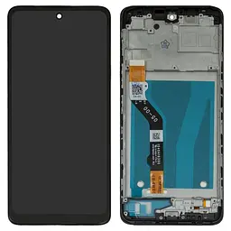Дисплей Motorola PANB0001IN Moto G60, чорний, з рамкою, .