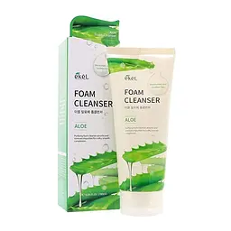 Пінка очисна для обличчя Ekel Aloe Foam Cleanser з алое