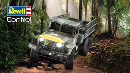 Машинка Revell Control RC Car Crawler US Army Truck на управлінні багатобарвний 24439 - мініатюра 8