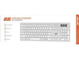 Клавіатура 2E KS270 Silver/White (2 E-KS270WBWH) - мініатюра 2