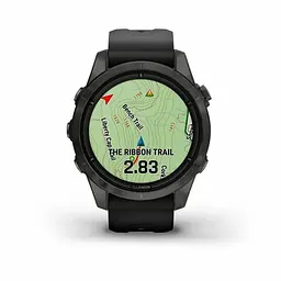 Смарт-годинник Garmin Epix Pro Gen 2 Sapphire 42mm Carbon G. DLC Ti. with Black Band (010-02802-14/15) - мініатюра 7