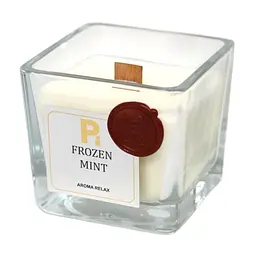 Свічка Pako 7х7см Frozen & Mint в склянці
