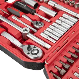 Набір інструментів 1/2"&1/4" 110 од. Intertool ET-9108 - мініатюра 4