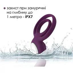 Подвійне ерекційне кільце Svakom Tammy Violet - мініатюра 5