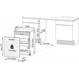 Посудомийна машина Beko DIN34322 - мініатюра 4